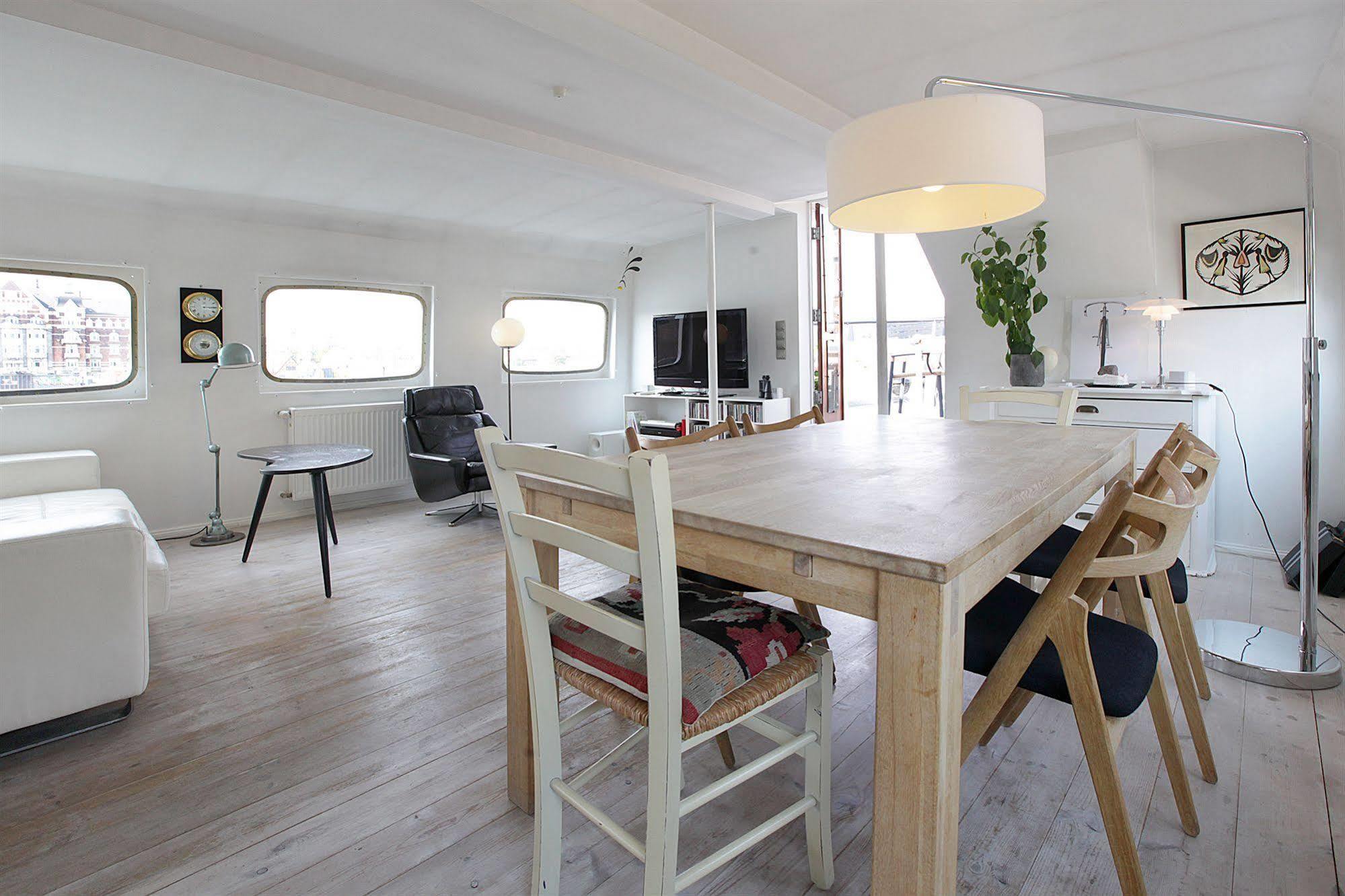 Copenhagen Houseboat Hotel Zewnętrze zdjęcie