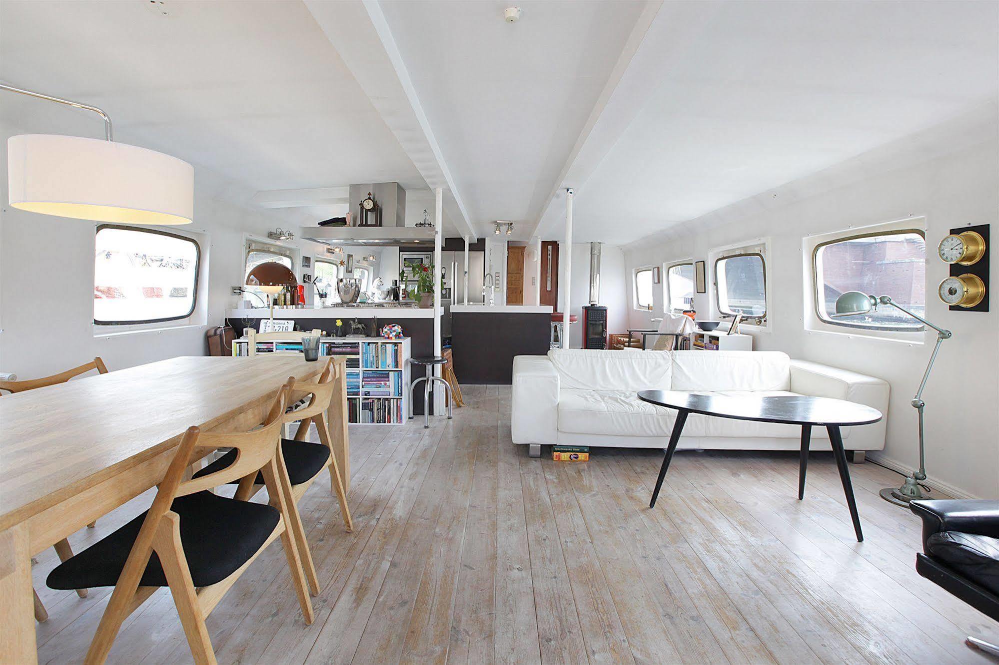 Copenhagen Houseboat Hotel Zewnętrze zdjęcie